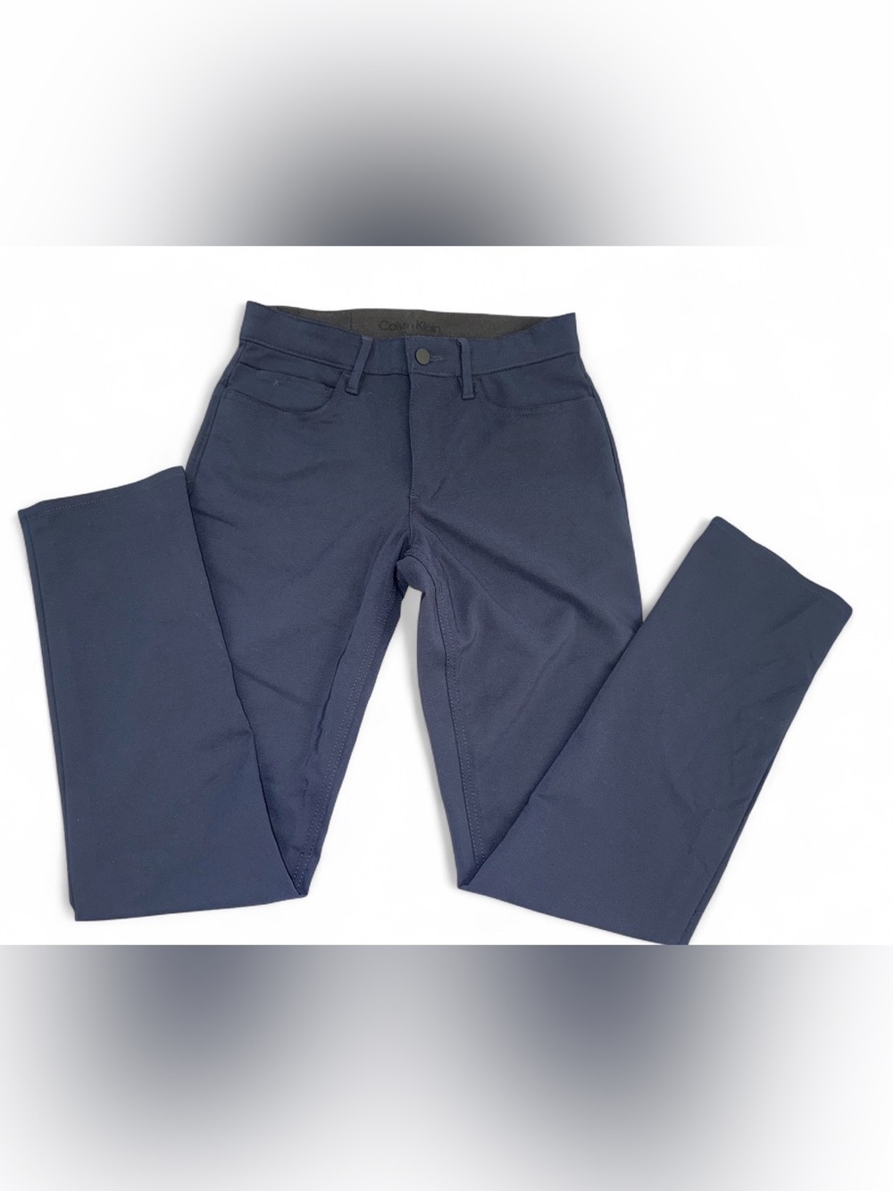Calvin Klein Navy Skinny Pants Women’s 29x32 Stretch Mid Rise